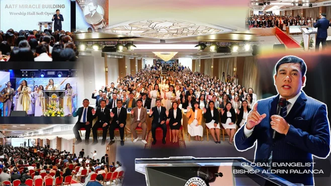 "Attendees gathered for the soft opening of the AATF Miracle Building's Worship Hall, unveiling a new era of spiritual growth and ministry."