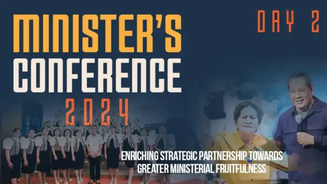 "Ministers gathered on Day 2 of the International Ministers Conference 2024, engaging in prayer, wellness sessions, and spiritual growth activities."