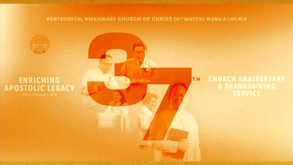 "Believers at the Manila Locale celebrating 37 years of apostolic legacy, reflecting on the church's heritage and growth."
