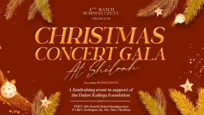 "Attendees enjoying the Christmas Concert Gala 2024, filled with music, fellowship, and moments of generosity."