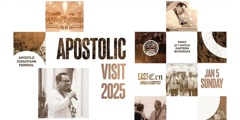 Eastern Batangas District's Apostolic Visitation by Apostle Jonathan Santos Ferriol at PMCC (4th Watch
