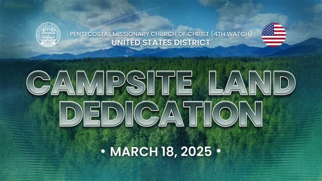 "Believers gathered to dedicate a new campsite in Washington, marking a historic milestone of faith and commitment to future generations."