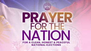 PMCC (4th Watch) Leads Global Prayer for the Nation Ahead of Philippine National Election 2025
